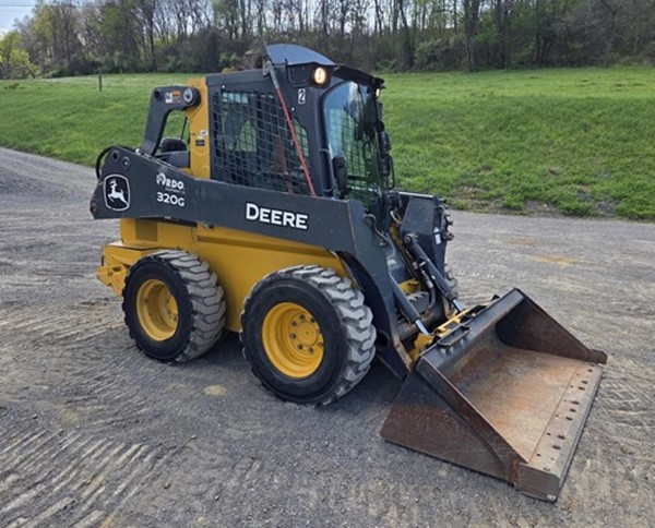 2021 JOHN DEERE 320G Skid Steer Loader